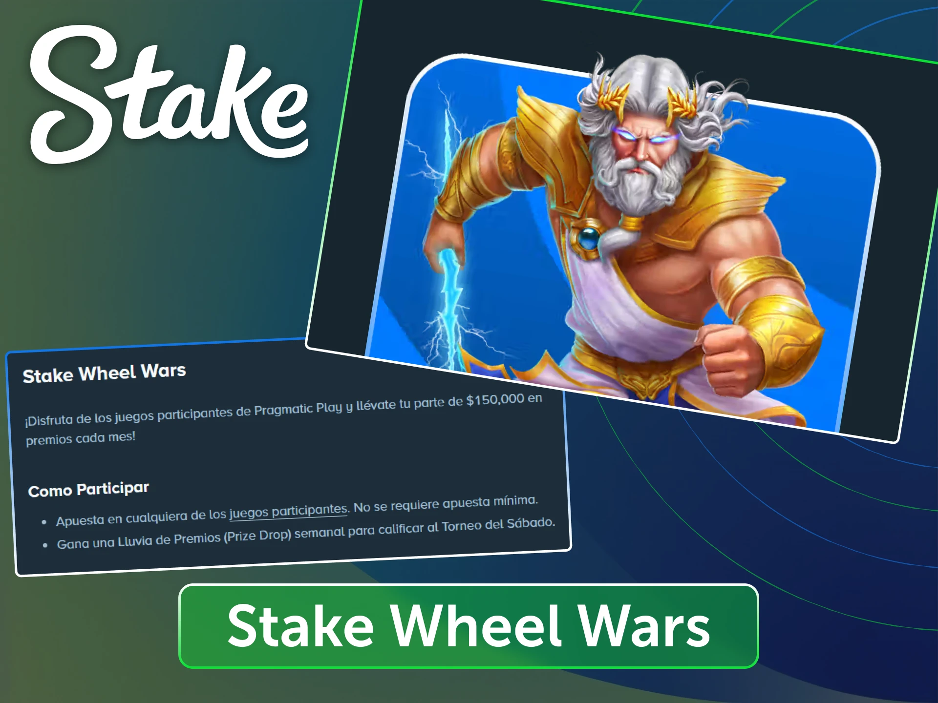 Competición de casino en vivo Wheel Wars con premios especiales en el sitio oficial de Stake Argentina.